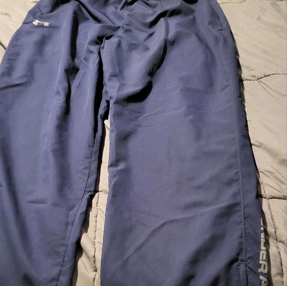 Under Armour Blue Warm Ups.  XL